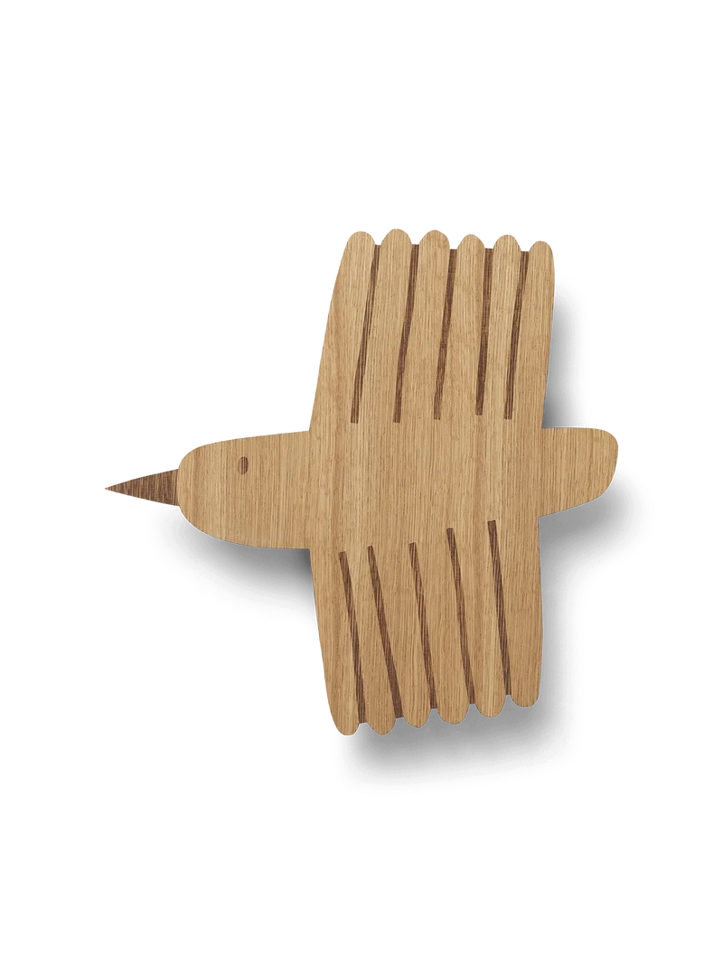 Bird Lamp – Oiled Oak