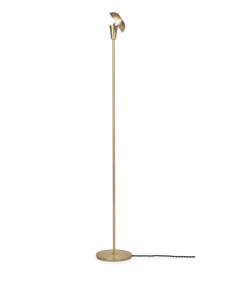 Tiny Floor Lamp – Brass