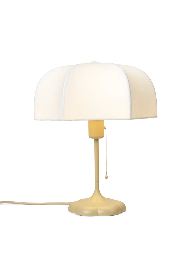 Poem Table Lamp – White / Cashmere