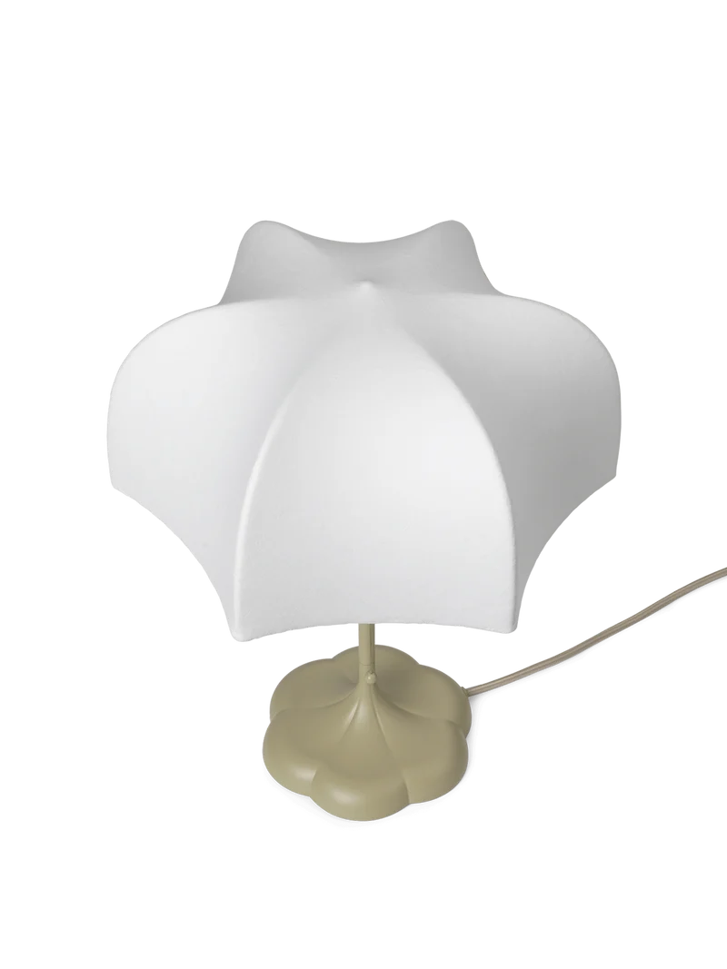Poem Table Lamp – White / Cashmere