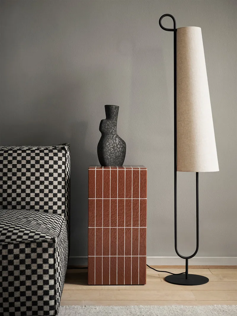 Ancora Floor Lamp – Black / Natural