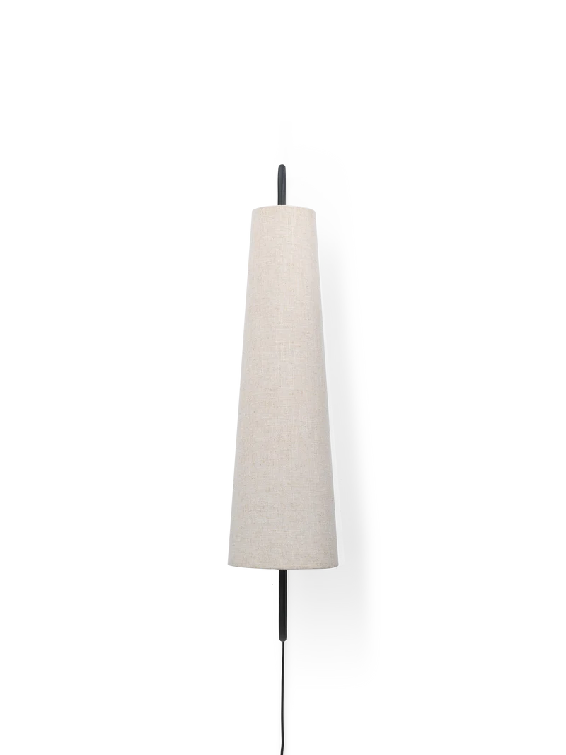 Ancora Wall Lamp 100 cm – Black / Natural