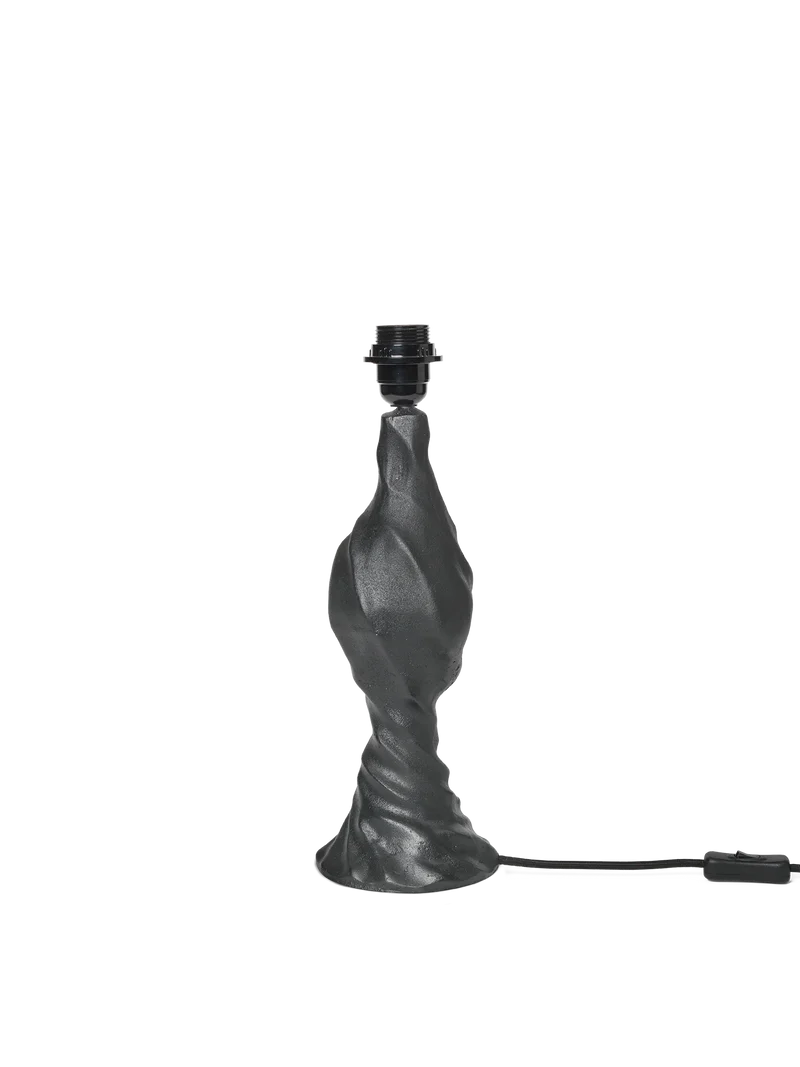 Moltan Lamp Base – Black
