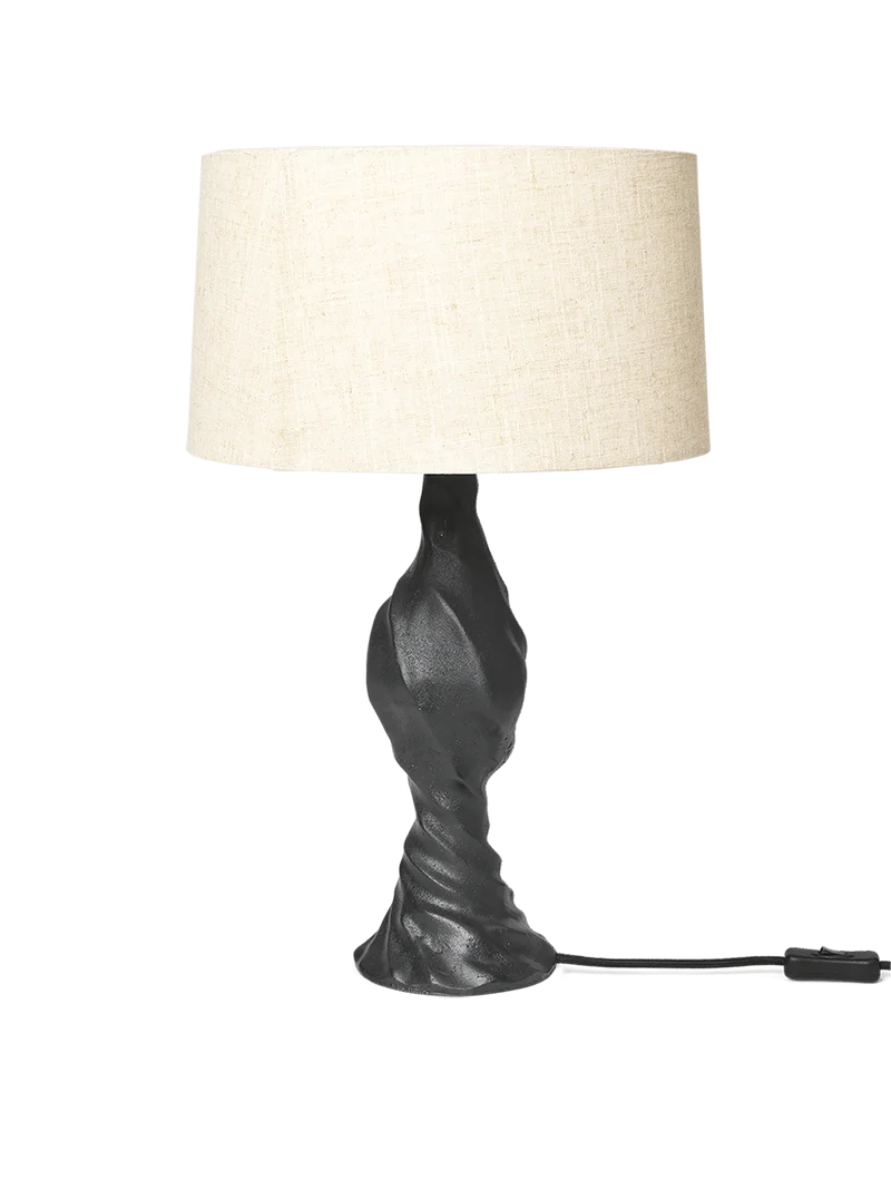 Moltan Lamp Base – Black