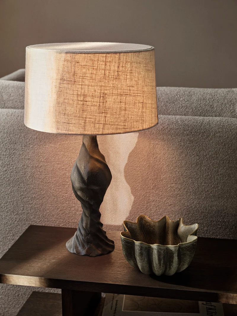 Moltan Lamp Base – Black