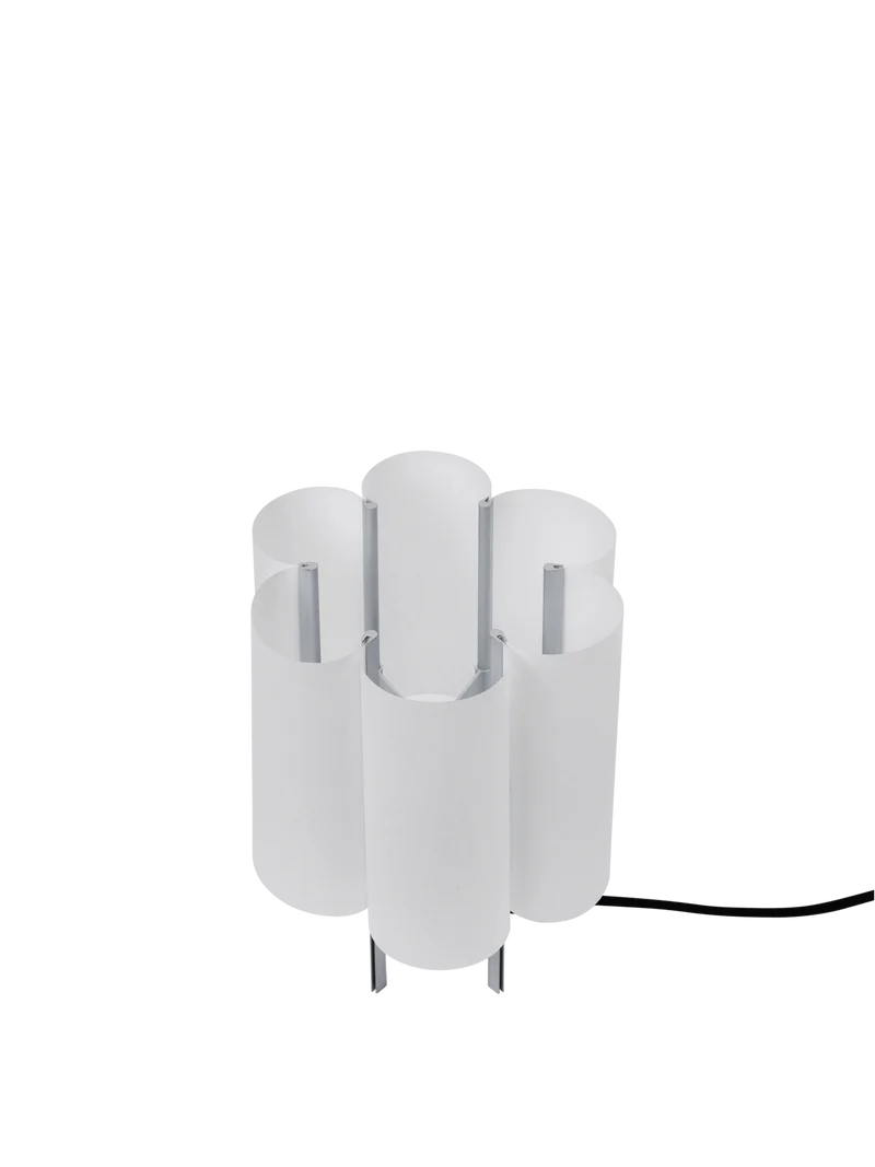 Boe Table Lamp H28 cm – Silver / Natural