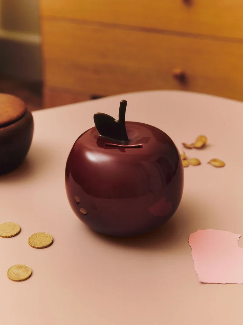Apple Money Bank – Deep Red