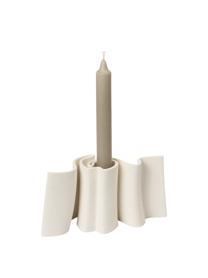 Dedali Candle Holder – Off-white