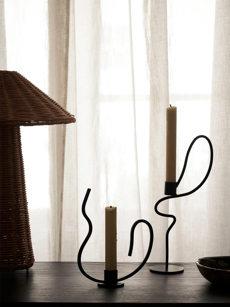 Valse Candle Holder High