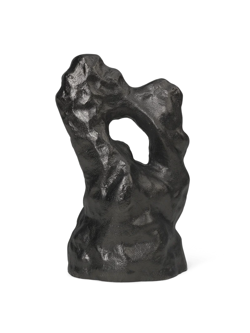 Grotto Piece – Blackened Aluminium