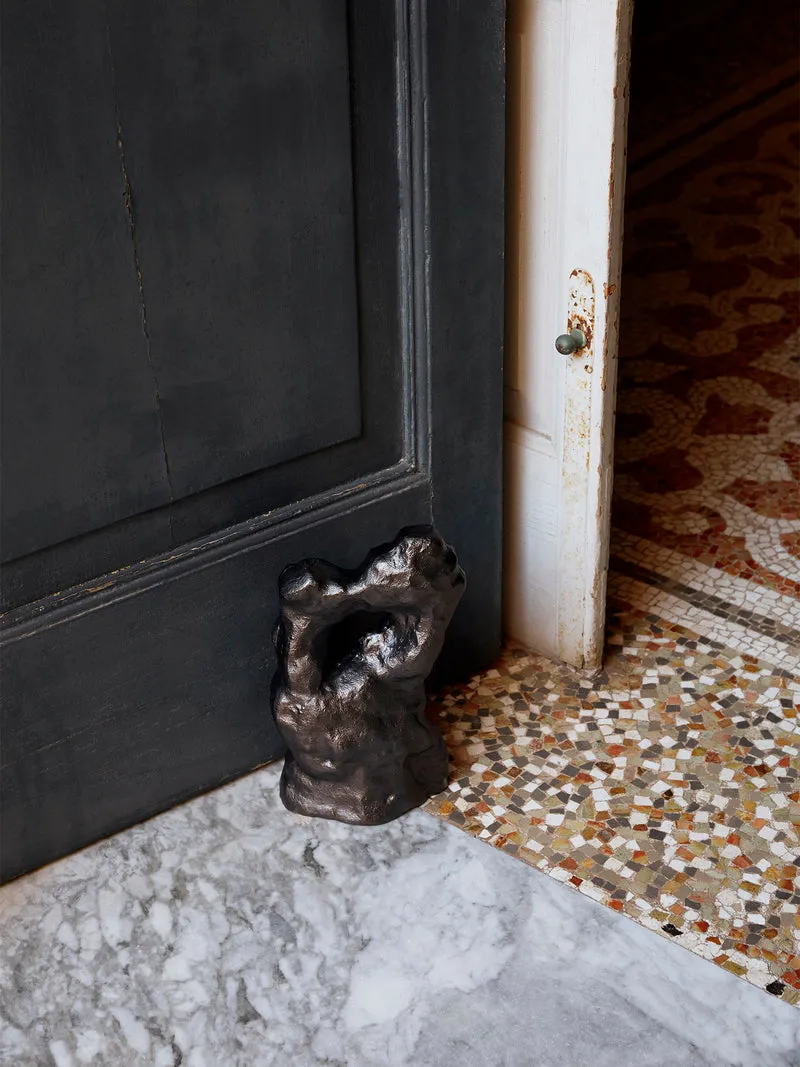 Grotto Piece – Blackened Aluminium