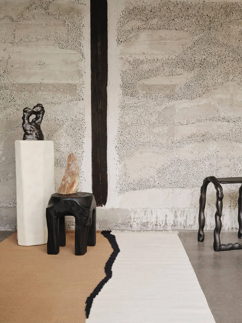 Grotto Piece – Blackened Aluminium