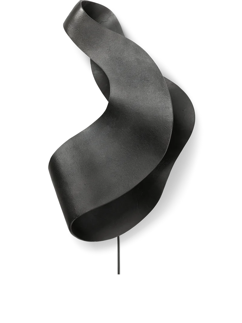 Oyster Wall Lamp – Black