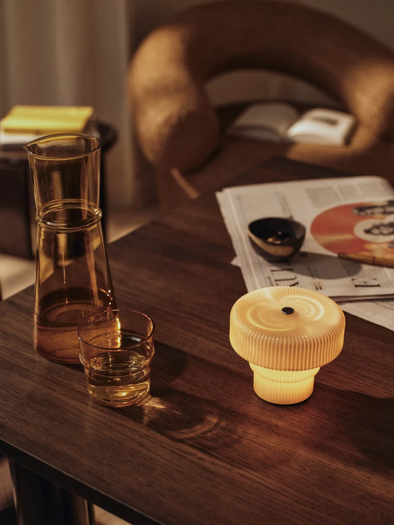 Ripple Portable Lamp H10 cm