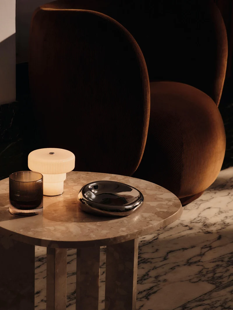 Ripple Portable Lamp H10 cm