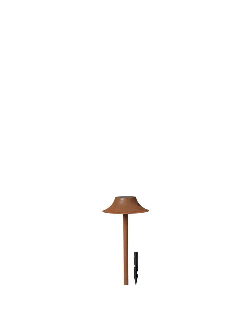 Cortivo Outdoor Solar Light – Rust