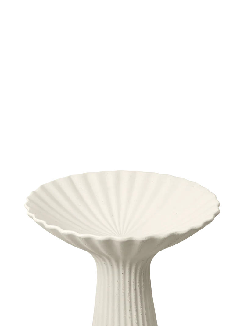 Fountain Pedestal Bowl – Ivory