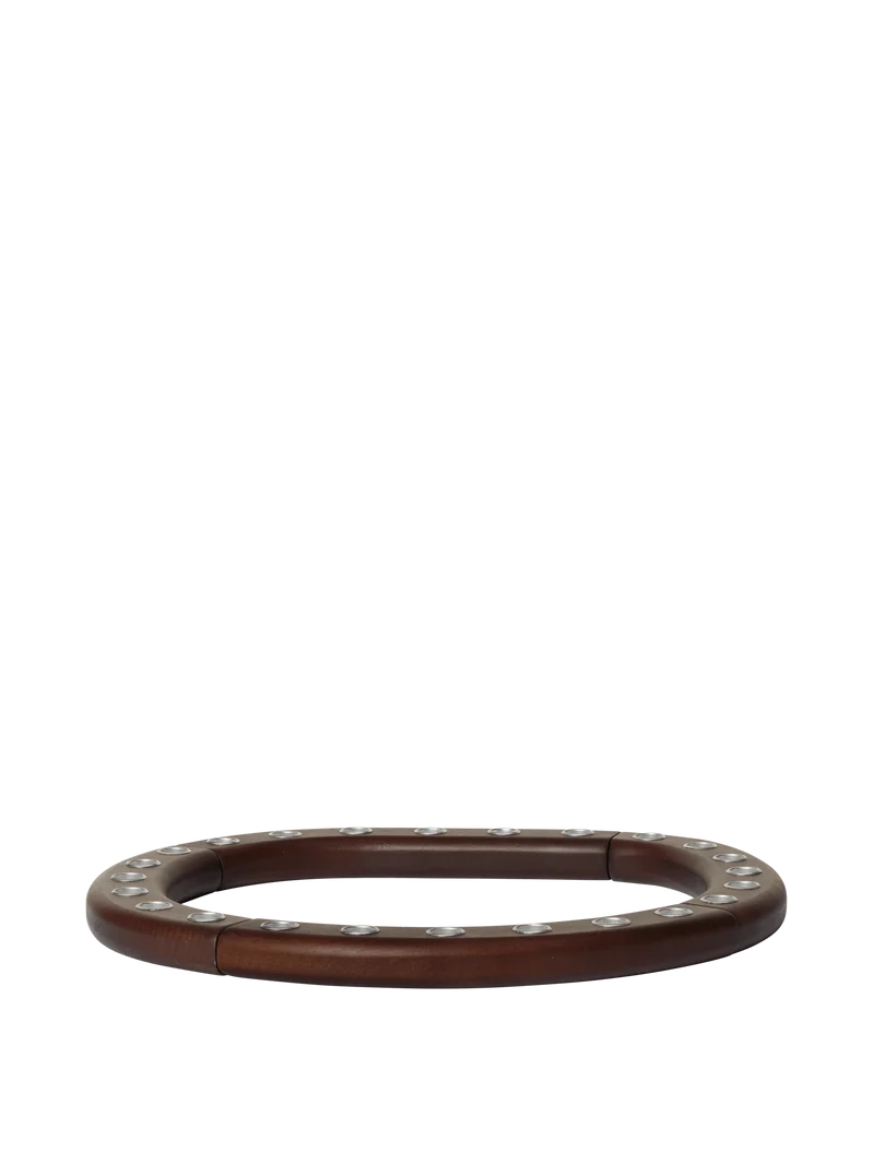 Ori Candle Holder – Dark Stained