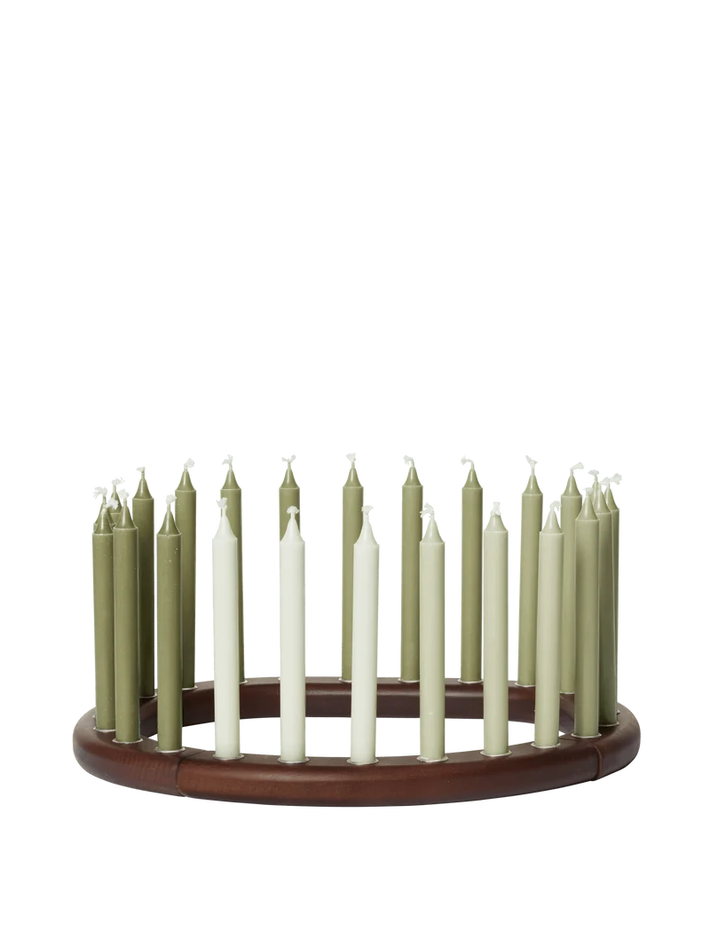 Ori Candle Holder – Dark Stained
