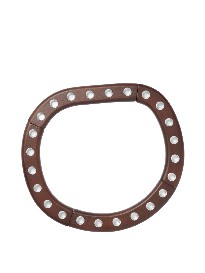 Ori Candle Holder – Dark Stained