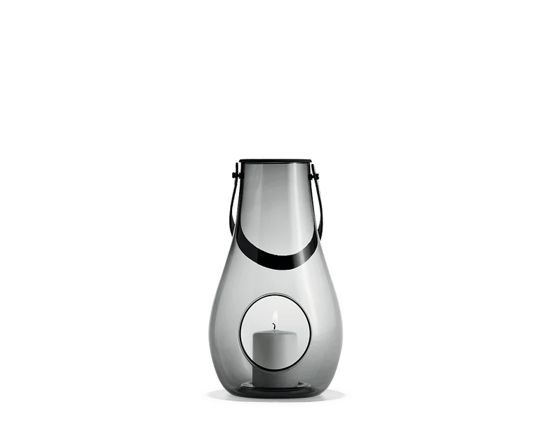 DWL Lantern H29 cm smoke
