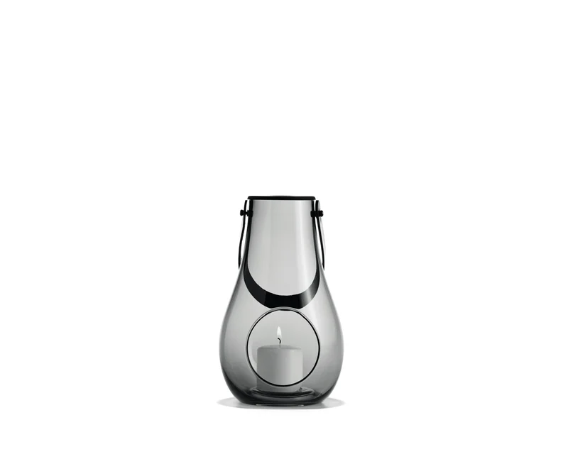 DWL Lantern H25 cm smoke