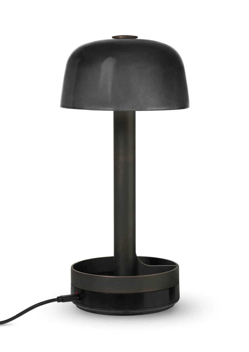 Soft Spot Lamp H24.5 cm Smoke