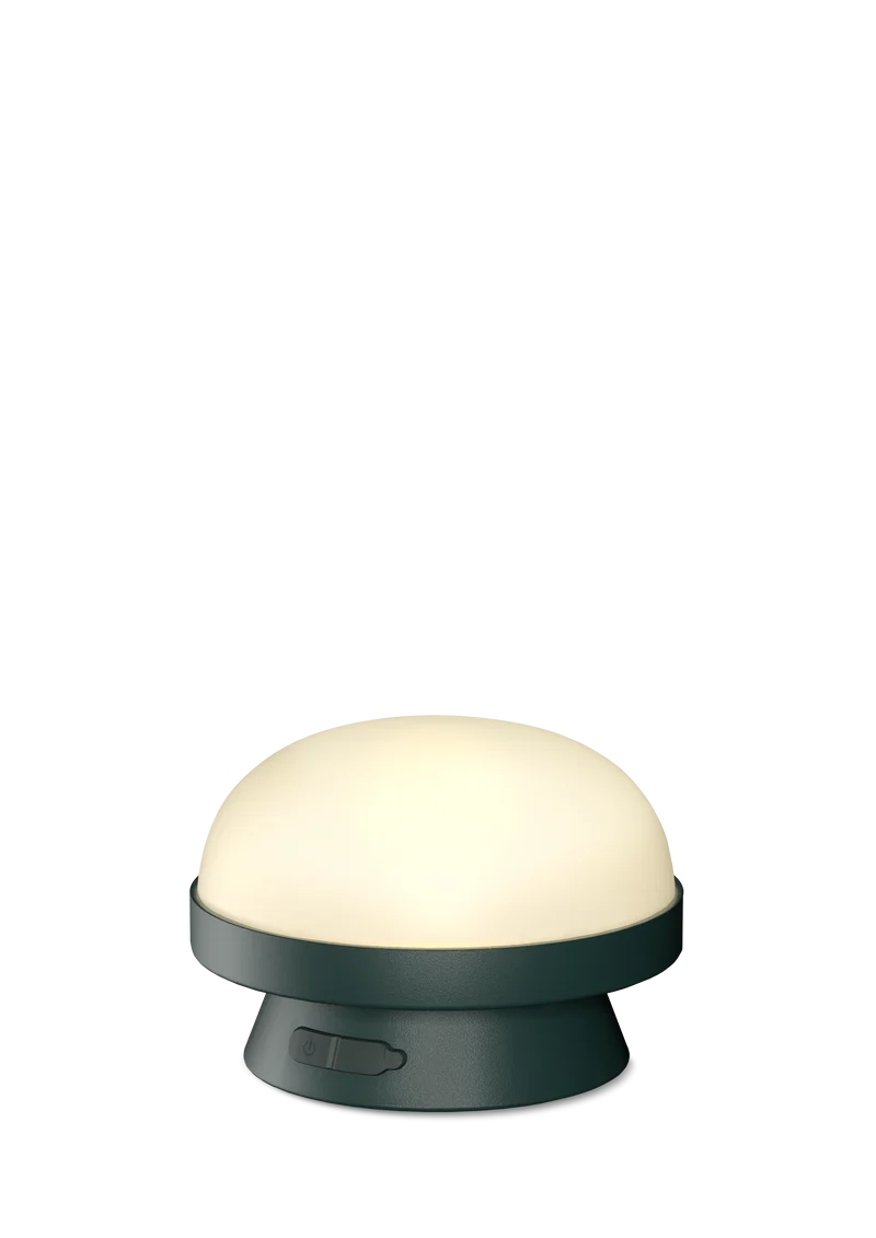 Soft Spot Solar Dots Ø11.5 cm forest green