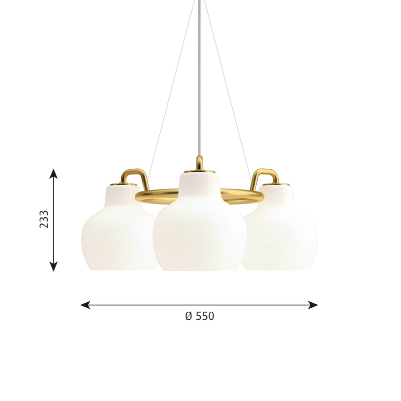 VL Ring Crown 3-5-7 Pendant