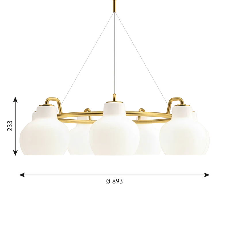 VL Ring Crown 3-5-7 Pendant