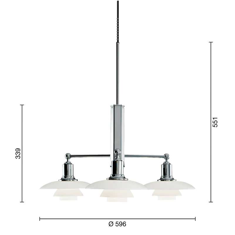 PH 2/1 Stem Fitting Pendant
