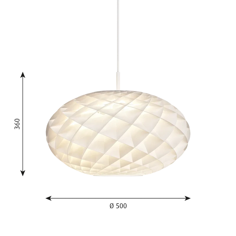 Patera Oval Pendant