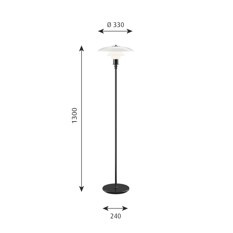 PH 3½-2½ Floor Lamp