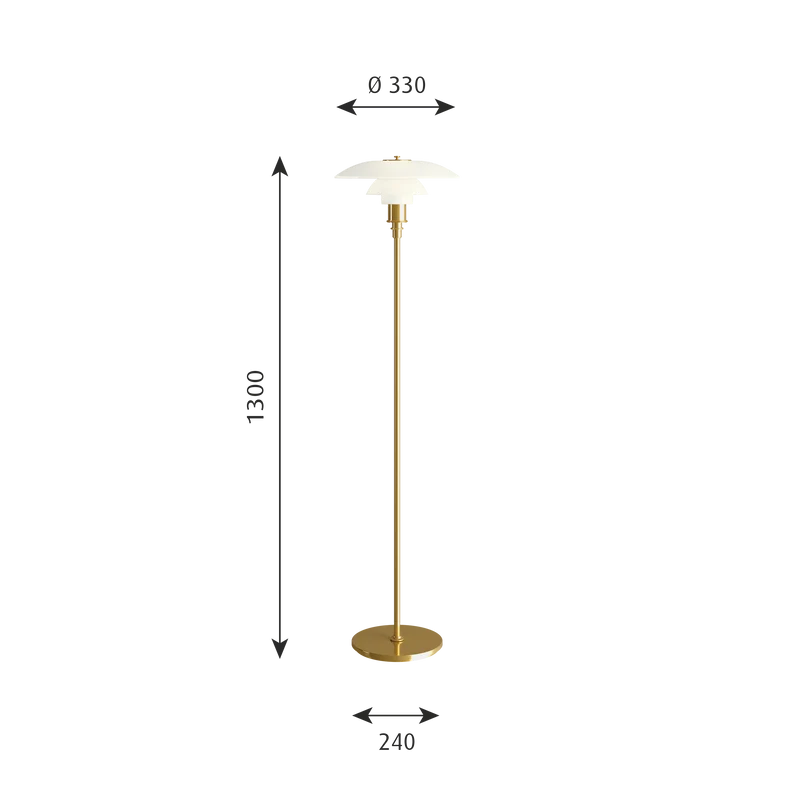 PH 3½-2½ Floor Lamp