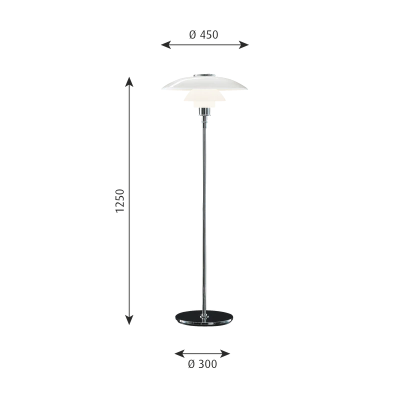 PH 4½-3½ Floor Lamp