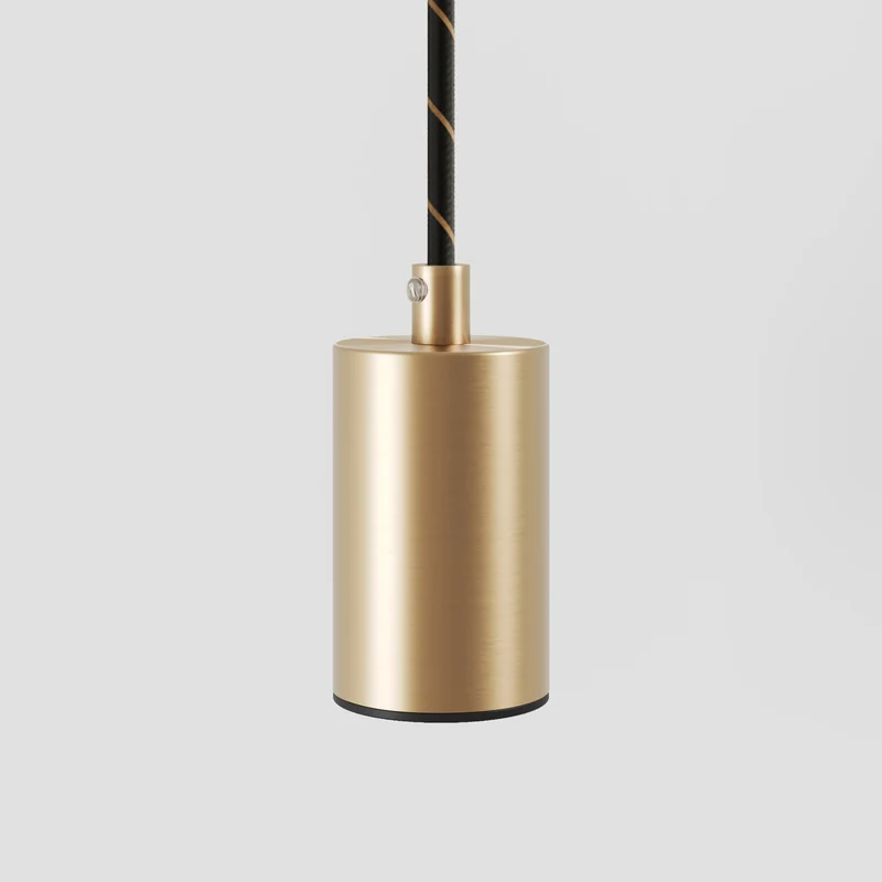 Lampe à suspension avec Spot GU10 Bispot - Bronze satiné / Noir
