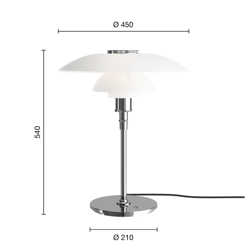 PH 4½-3½ Table Lamp