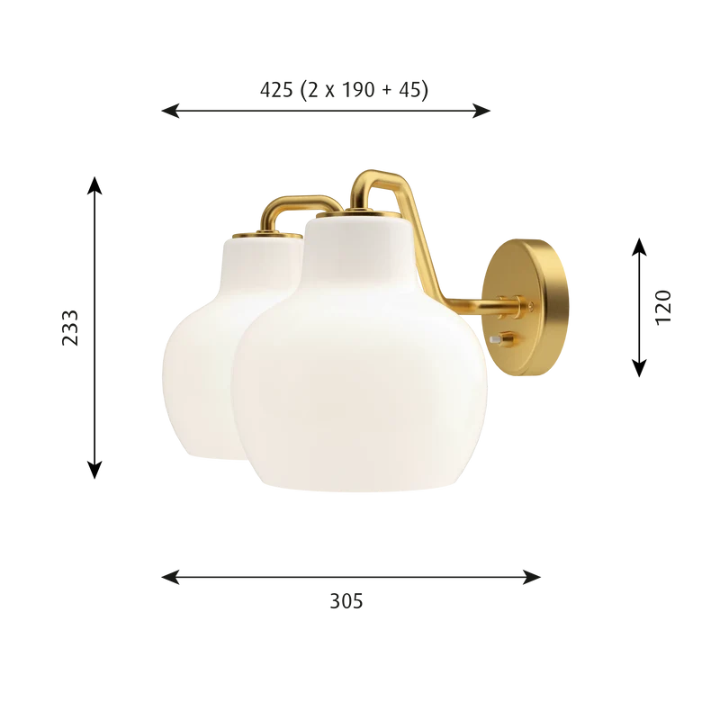 VL Ring Crown 2 Wall Lamp