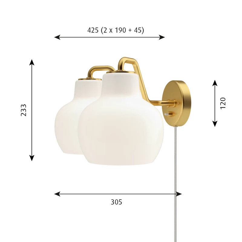 VL Ring Crown 2 Wall Lamp