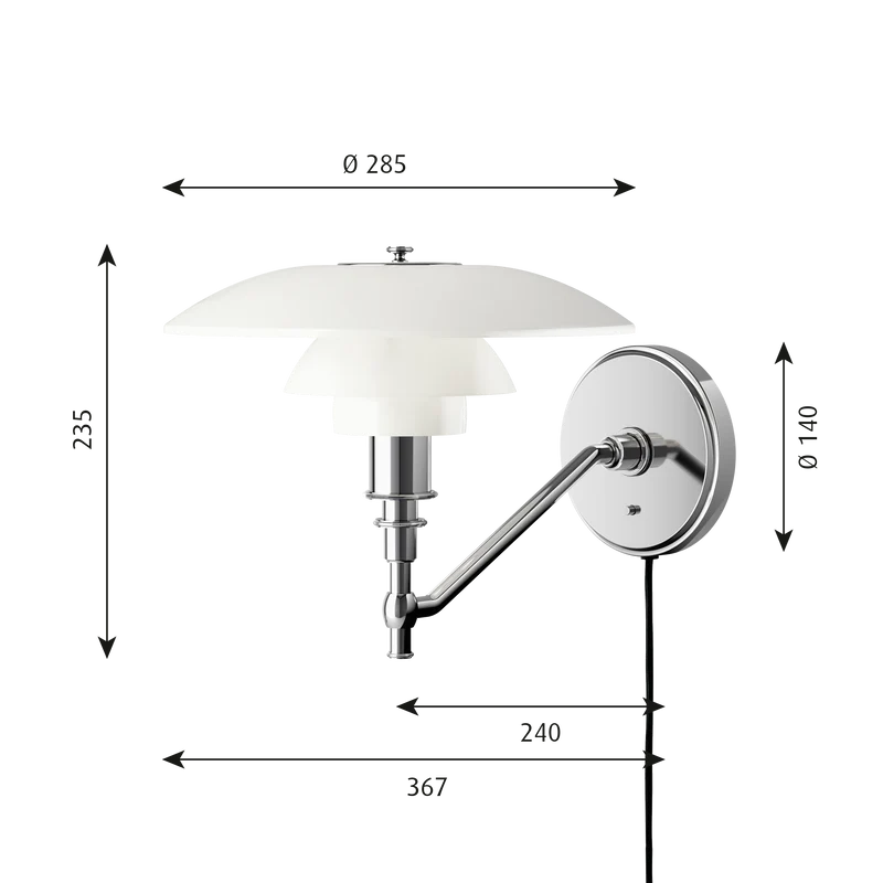 PH 3/2 Wall Lamp