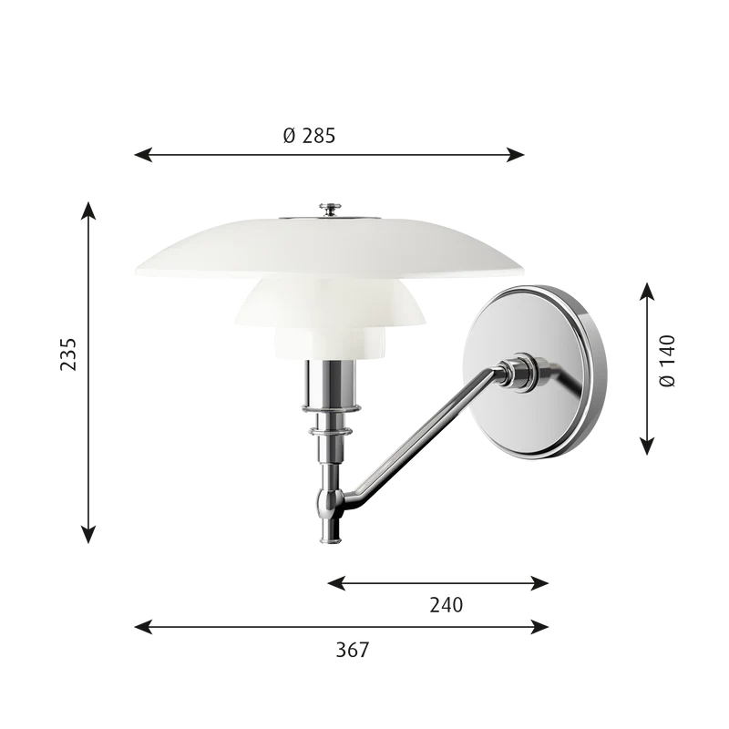 PH 3/2 Wall Lamp