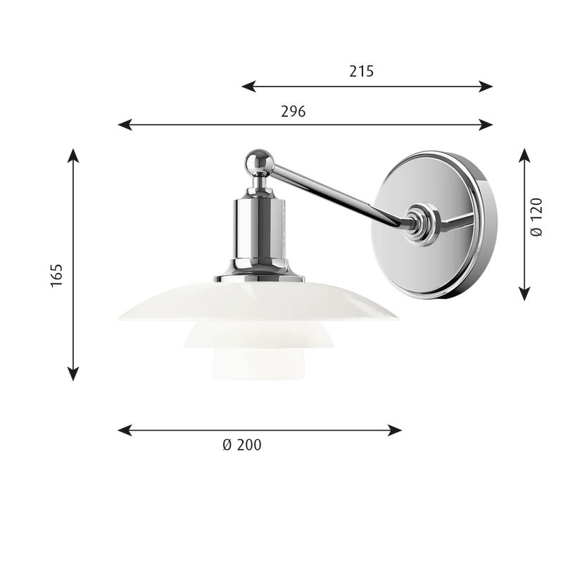 PH 2/1 Wall Lamp