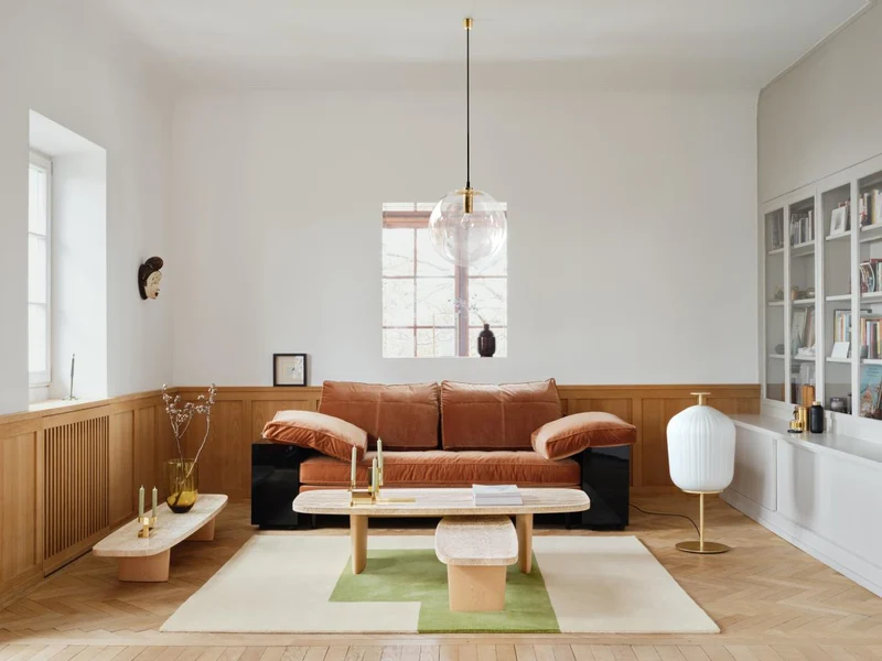 Plissée Floor Lamp