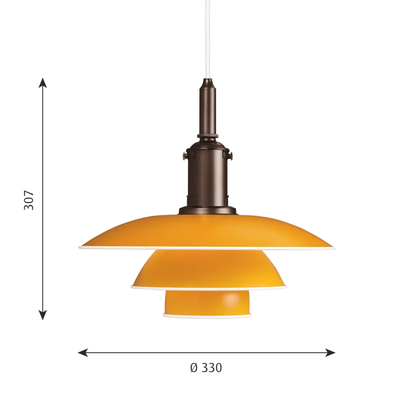 PH 3½-3 Metal Pendant