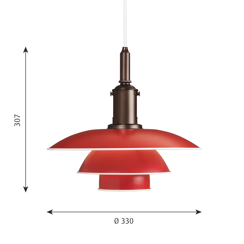 PH 3½-3 Metal Pendant