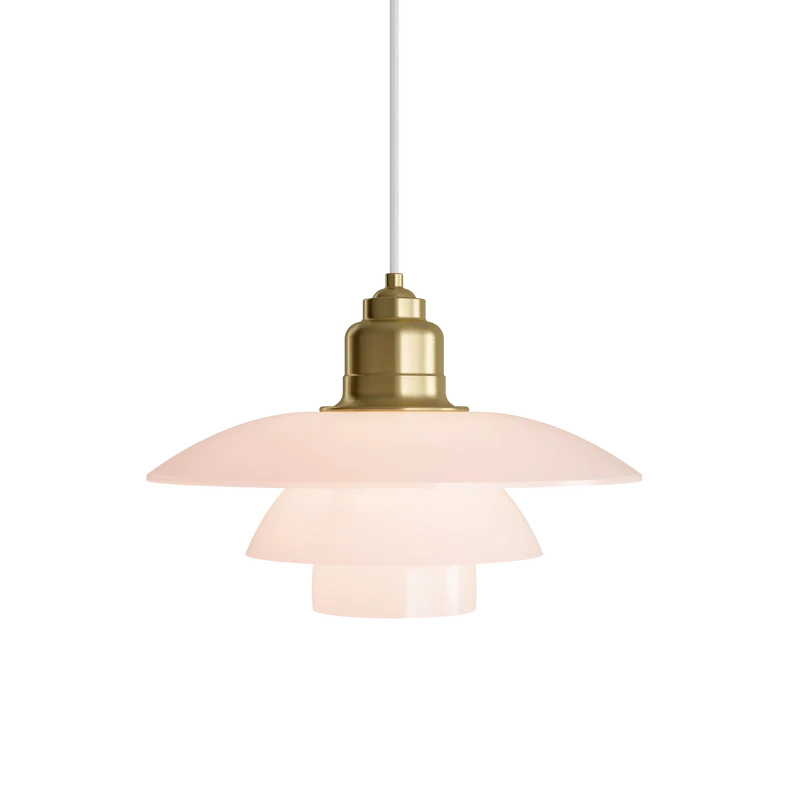 PH 3½-3 Pale Rose Brass Pendant