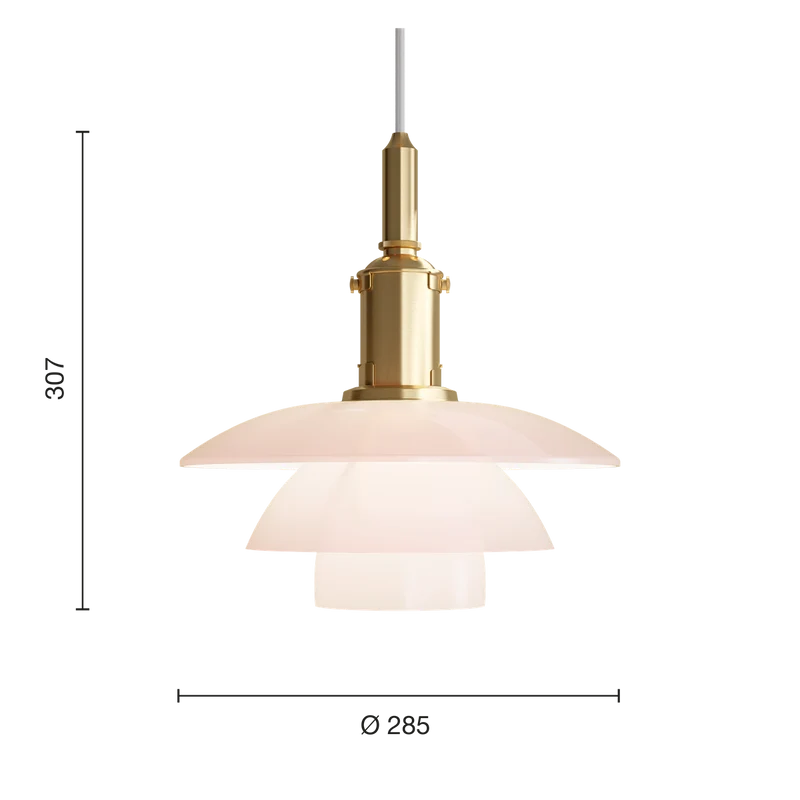 PH 3/3 Pale Rose Pendant