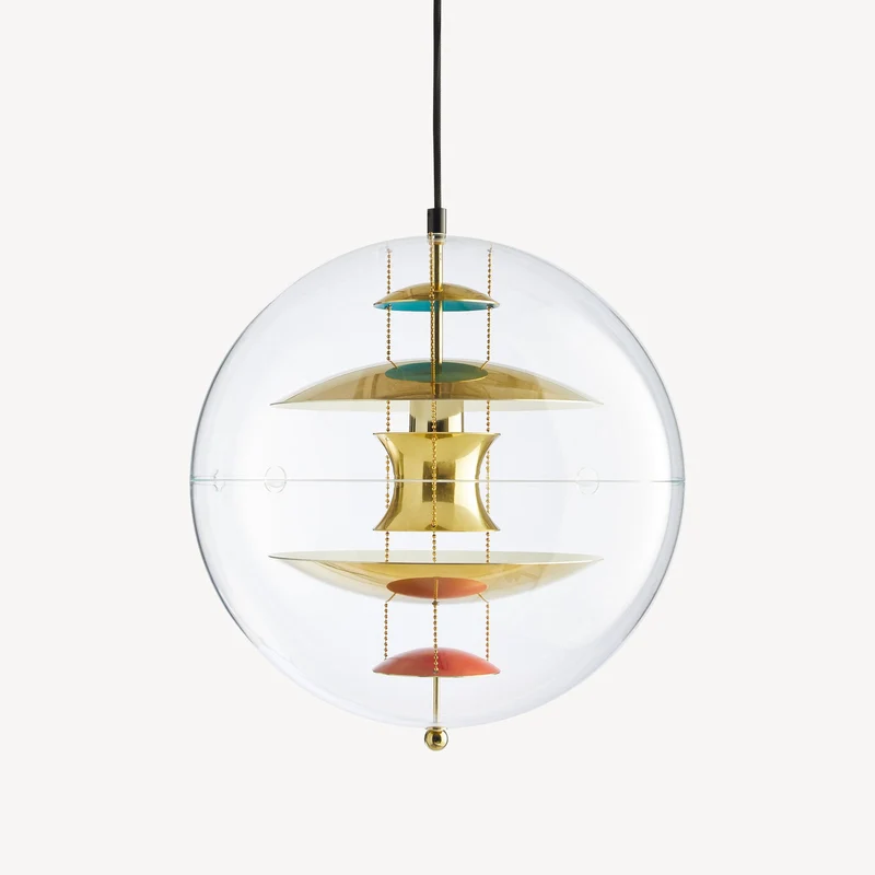 VP Globe Pendant Brass