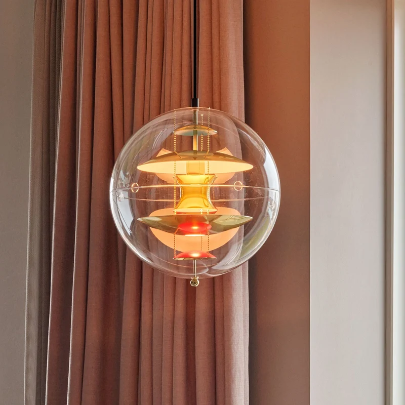 VP Globe Pendant Brass