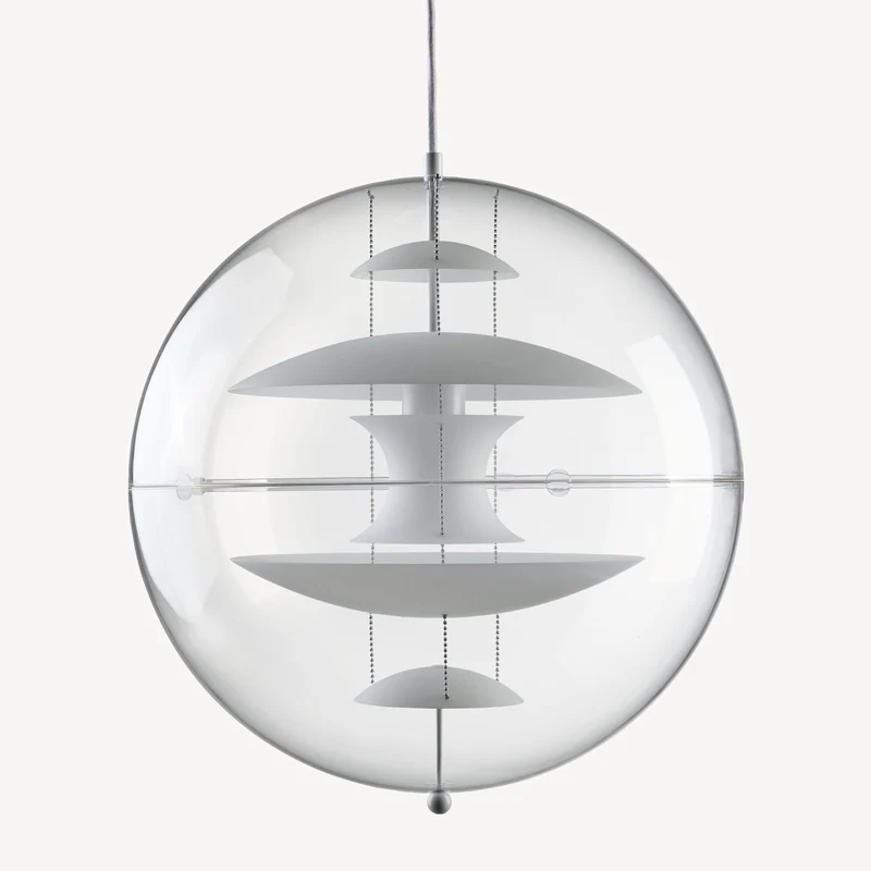 VP Globe Pendant Opal Glass Ø50